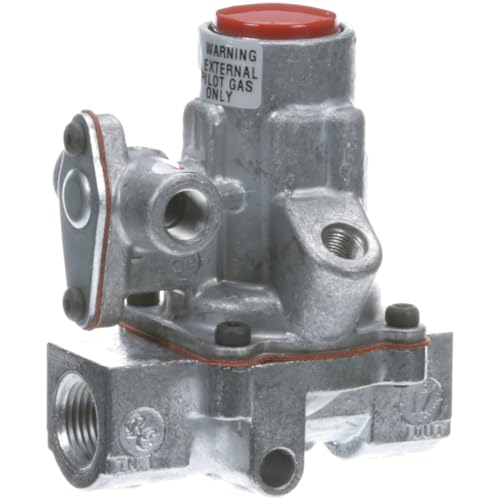 1/2 PSI 3.5 kPa C86CS02 W1807 3/8 in BASO NG/LP Safety Valve for Vulcan Hart 12 Open TOP, 148L, 148LC