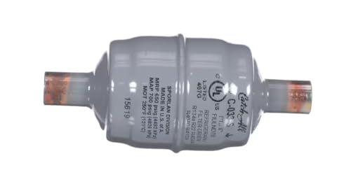 Fits York 15619 Filter Drier, 3/8" ODF for 7330A601, D3GA036N04206A, 7341D901