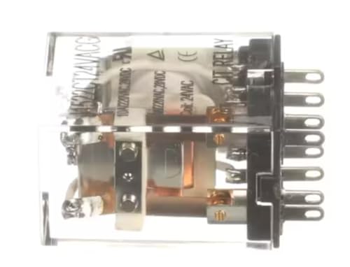 Fits Taylor J1522CT24VACG Coil 24 VAC 10A/220VAC 28VDC 5A/220VAC Relay, 24 Volt AC, 10 Amp DPDT