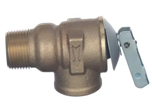 Fits Utica-Dunkirk F-30 CSA-OG1438.6C 2507 3 Pressure Relief Valve, 30PSI, 3/4" Male Thread, Angled for 100, 75, DCB-100