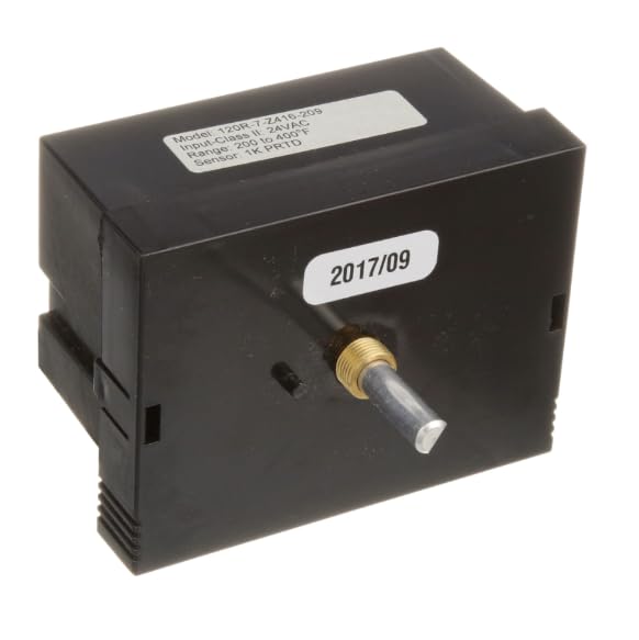 120R-7-Z416-209 24VAC 50/60HZ 200 to 400°F 1K RTD Gas Thermostat for Accutemp EGD Series, EGF, GFF1201B4850-T1