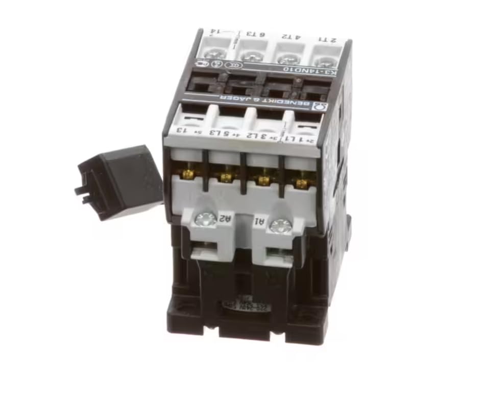Fits Electrolux Professional 14A IEC60947-4-1 Contactor with Varistor, 3 Pole with Auxiliary Contact, 220-240V 50HZ for MAAAEADDAO, MAAAFBDDAO, MAADEAHDAO