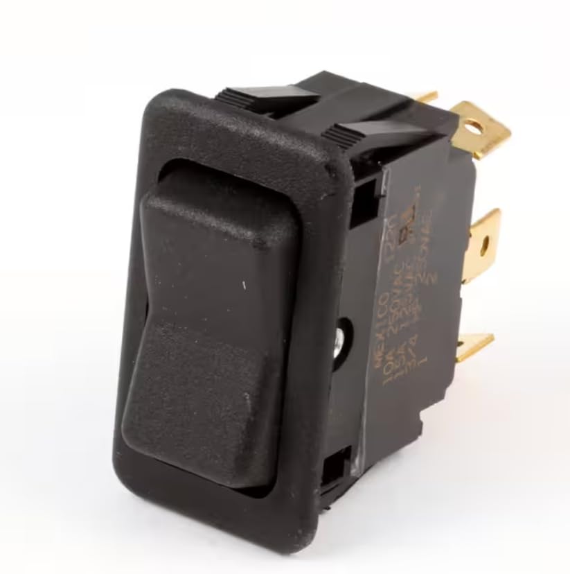 Fits Garland 1220 10A 250VAC 15A 125VAC 3/4HP Switch, Rocker, DPDT, 3 Position for MST42RCE, S684, MS54RC