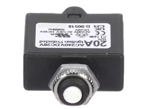 Fits Robot Coupe 20A AC240V DC28V G21 D-90518 50-60HZ Circuit Breaker