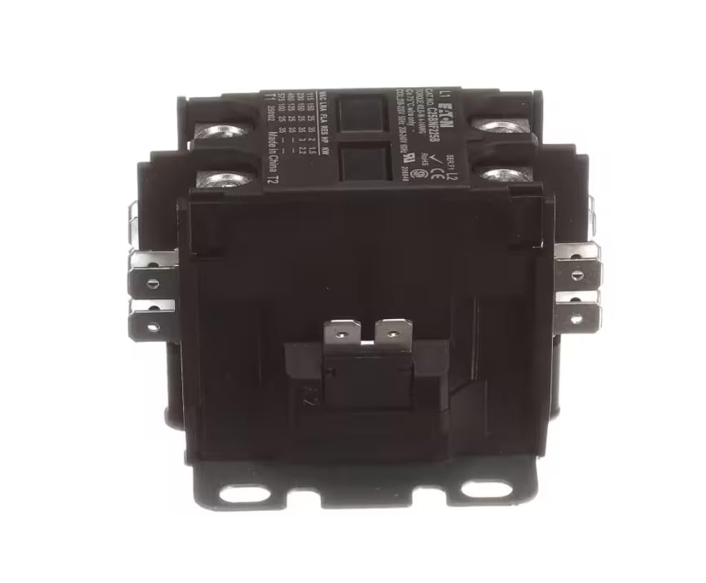 Fits Follett 250102 Contactor, 208-240 Volt, 50/60HZ, 25 Amp, 2 Pole for HMC1010ABT, HMC1410ABT, HMD1010RBT