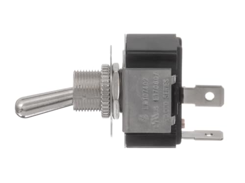 SPST On/Off 2 Tab Toggle Switch E170607 70.000 Series for American Range ACB-14, ACB-4, Cecilware AWB-14