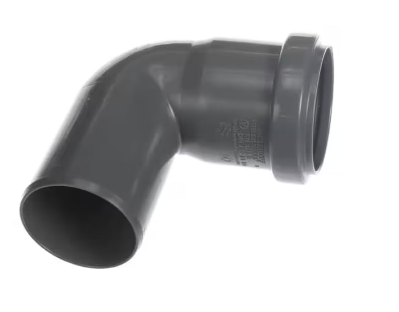 Fits Rational 1451 B DIN 4102 Elbow, Pipe, High Temp, PVC, 90 Degree, NW 50