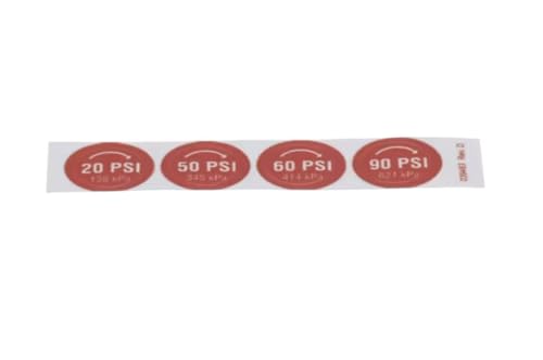 Fits Taylor 039463 REV. D Dec./Lab., 20/50/60/90PSI, Set of 4