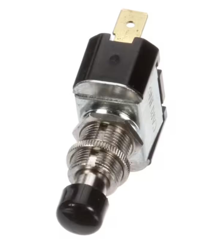 15A 125VAC Switch, Push Buttom, SPST, Reset for AR-7EVH, ASF-60B (Electric), ASF-60E (Basic)