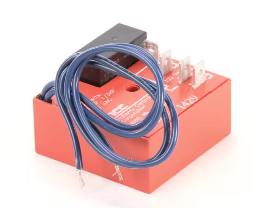 Fits Crathco 04F-00300-341AM Range 15-300 SEC. 8 AMP. 1/3 HP 120 VAC Timer with Relay, 1/2 Batch Cube Columbia for P200-G, RAPS200-E, RAPS200-G