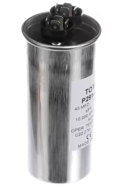 Fits Carrier HVAC C22.2 No. 190 B/2 Capacitor, Run, Round, 370/440 Volt, 50/60HZ, 40.0 MFD for 38YD 048 300, 38YDB030 300, 38YDB036 300