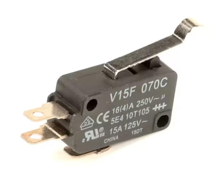 Fits Turbo Air 070C 16(4) A 250V~ 5E4 15A 125V~ 15DT Microswitch, Cleaner Limit