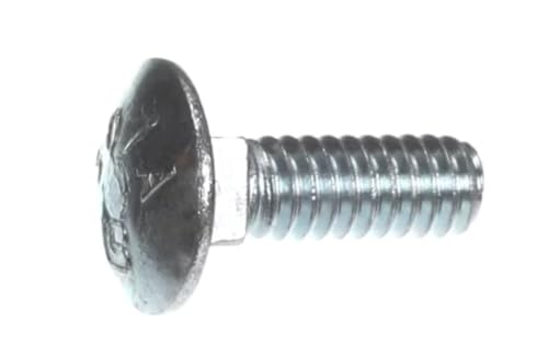Fits International Environmental Corporation 307A Carriage Bolt, Round Head, 1/4-20x 3/4"