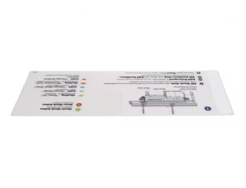 Fits Power Soak 31483 Backsplash Decal, Step 1, Right to Left