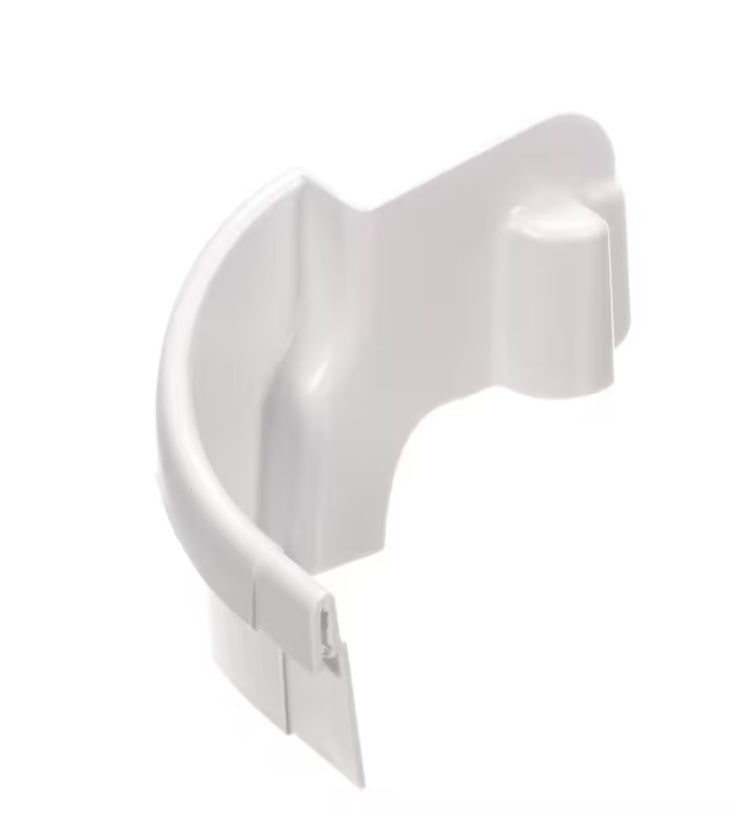 Frigidaire 240311501 Door Rack Support/End Cap, Left Hand, 2 Liter, White, Refrigerator