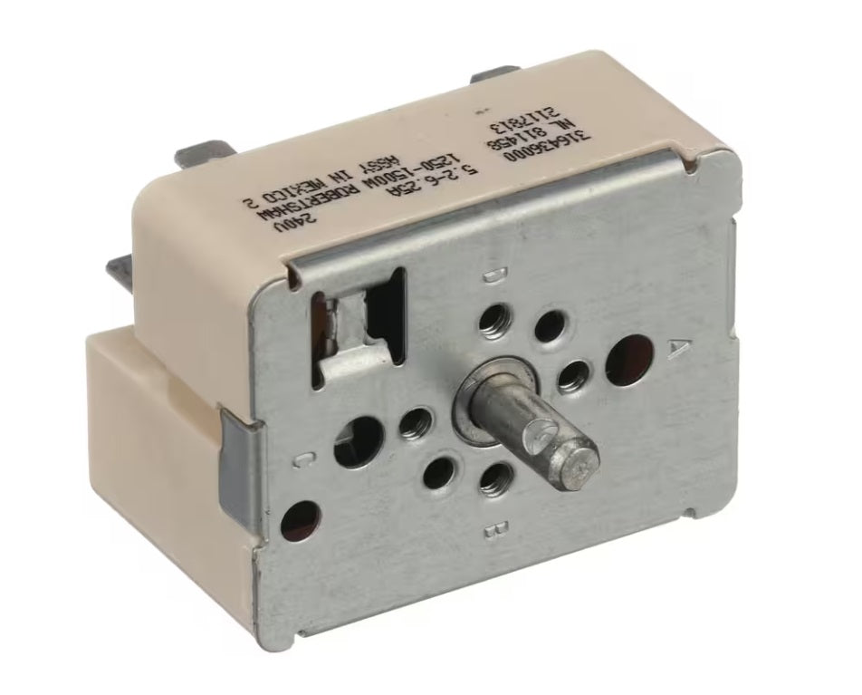 Frigidaire 316436000 Infinite Switch, 6" Surface Burner, 240V