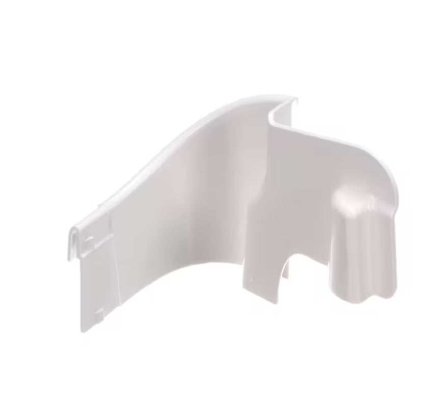 Frigidaire 240311501 Door Rack Support/End Cap, Left Hand, 2 Liter, White, Refrigerator